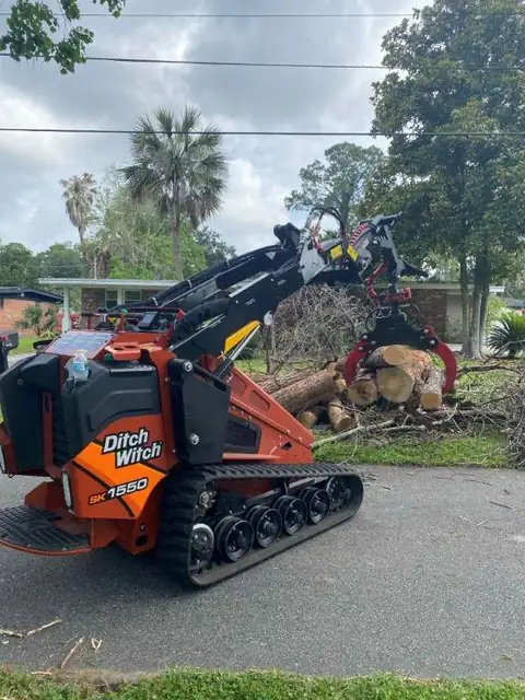 The Ditch Witch SK1550 mini skid steer