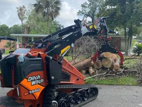 The Ditch Witch SK1550 mini skid steer